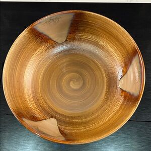 Sango Splash Brown and Cream Bowl